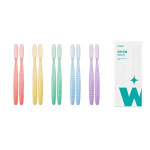 왕타 베이직 부드러운 왕칫솔 빅헤드 치석제거 10P