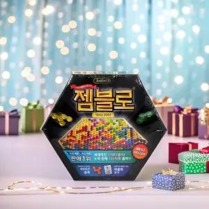 코리아보드게임즈 젬블로 클래식 퍼즐게임 육각타일 블럭 놓기 두뇌싸움 땅따먹기 놀이 어린이
