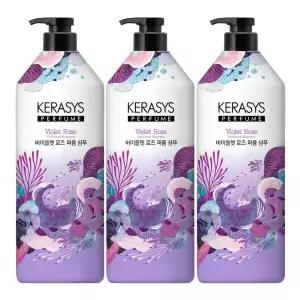 케라시스 퍼퓸 바이올렛 로즈 샴푸 1L X 3개