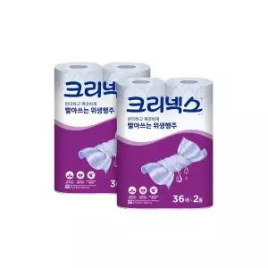빨아쓰는 위생 행주 36매 2롤 x 2팩 주방 키친타올