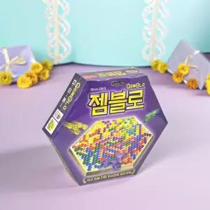코리아보드게임 젬블로 클래식 전략 파티게임 보석타일 퍼즐놀이 블럭 맞추기 땅따먹기 어린이