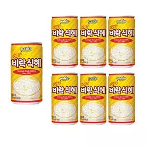 /마전동상회 팔도 밥알없는 비락 식혜 전통 캔 음료 175ml 30개