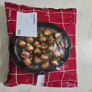 이케아 소고기 함량이 높아 맛있는 HUVUDROLL 냉동 미트볼 1kg