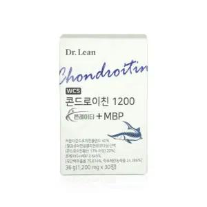 닥터린 콘드로이친 1200 콘레이티+MBP 1200mg x 30정 x 1박스 RainS