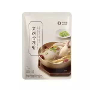 [보리보리/베스트쇼핑]아워홈 고려삼계탕 800g x3개