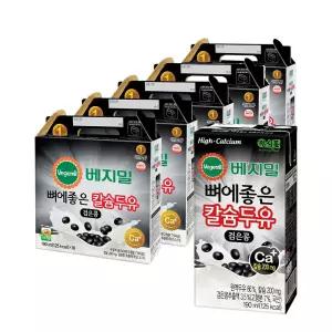정식품 뼈에좋은칼슘 검은콩 두유 190ml 80팩
