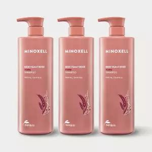 마이녹셀 맥주효모 로즈PDRN 탈모샴푸 1000ML 3개