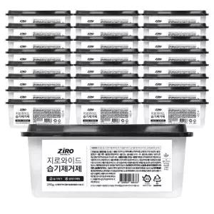 폭이 긴 길죽한 습기제거제 250g 24개입 대용량 제습제