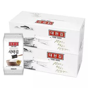 대천김 밥반찬 반찬 미니식탁김 11g 15봉x2박스 간편반찬 서치생활