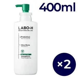 라보에이치 탈모증상완화 두피강화 샴푸 400ml 2개
