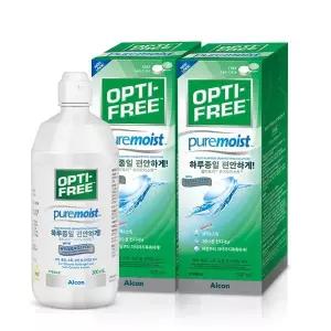 옵티프리 렌즈세척액 퓨어모이스트 300ml 2개