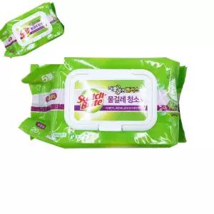 따챠 3M 막대걸레용 물걸레 청소포 더블액션+ 표준형 20매 물걸레청소포밀대대형