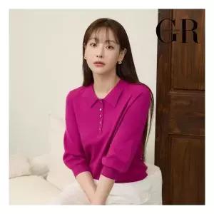 조르쥬 레쉬 26SS 버튼 포인트 카라 니트 4종 1188139 1230396