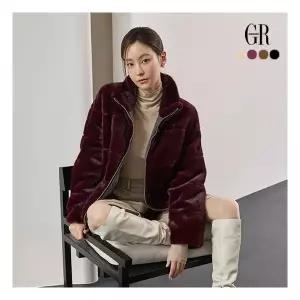 조르쥬 레쉬 런칭가 99,000원 25FW 리버시블 Faux 밍크 구스 다운 자켓 1198899