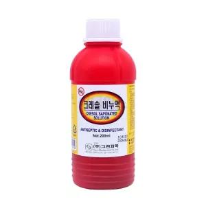그린제약 크레솔비누액 200ml 크레솔 소독액