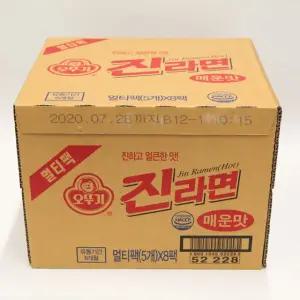 오뚜기 진라면 봉지라면 매운맛 40개입