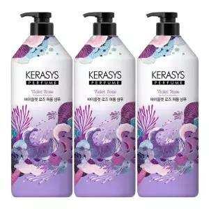 케라시스 퍼퓸 바이올렛 로즈 샴푸 1L X 3개