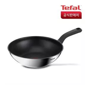 테팔 인덕션 티타늄1X 스테인리스스틸 에센스쿡 웍 28cm
