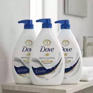 도브 바디워시 1000ml 3개