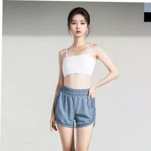 YJDKSW02 NKJN 에슬레저 여자러닝쇼츠3부반바지-속바지투인원
