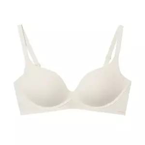 [WONDERBRA] 일체형 볼륨 몰드 노와이어 브라 오트밀 WBWBR3O02D