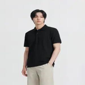 폴햄 남성 쿨피케 카라 반팔티_PHG2TT1010BK