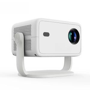 4K L018 프로젝터 650ANSI 네이티브 1080P 자동 초점 360 ° 회전식 안드로이드 11 BT 5.2 WIFI6 휴대용 홈