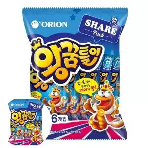 젤리 오리온 왕꿈틀이 (반박스) 255gx6개