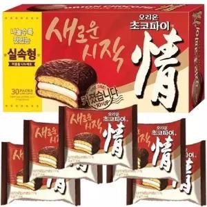 [하프클럽/] 오리온 초코파이 30개 x 2개  60개 대용량
