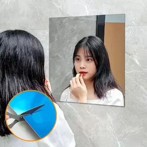 붙이는 거울 시트지 안깨지는 부착 전신 미러 필름지 붙이는거울 아크릴거울 거울시트지