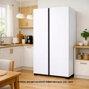 삼성전자 삼성 2도어 852L (RS84DG5002WW) 스노우 화이트 트윈스 솔루션