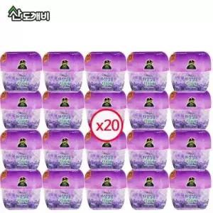 산도깨비 화장실용 방향제 라벤더향 300g x 20개
