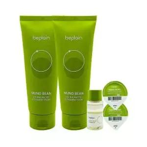 비플레인 녹두 약산성 클렌징 폼 160ml + 160ml
