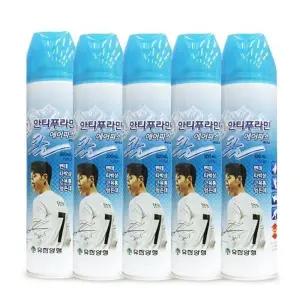 유한 안티푸라민 쿨 에어파스 300ml5통 운동전후
