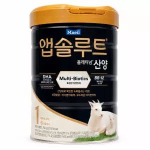앱솔루트 플래티넘 산양 분유 1단계 750gx1개 (0일~6개월)
