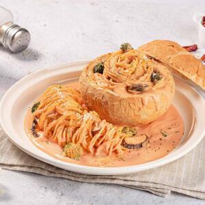 [담짜몰] 매콤 빠네 크림파스타 밀키트(2인분/720g) 브런치카페 크림스파게티 맛집 레스토랑 음식