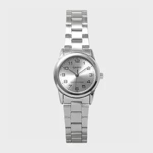 CASIO 카시오 LTP-V001D-7B 여성 메탈밴드 심플 손목시계