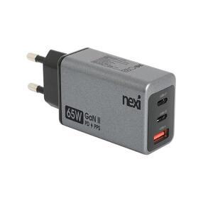 [NEXI] 넥시 65W GaN II USB PD-PPS 초고속 충전기 최대 65W 충전(단일 출력 시)/스마트 IC 충전량 감지/안