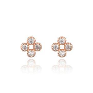 [로이드](센텀시티점) L-DIAMOND 클로버 14k 귀걸이 LEF23007D