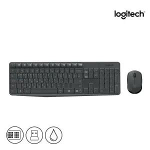 로지텍 MK235 무선 키보드 마우스 세트 정품 키스킨포함
