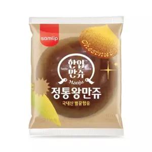 맛있는家 삼립 한입 정통왕만쥬60g 50입