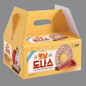 호정가 옛날도나스 (16개입) / 달콤하고 부드러운 추억의 전통과자 맛있는