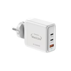 [에스투씨엔아이]마하링크 PD PPS 100W GaN 3포트 멀티 접지형 충전기 ML-GAN100W