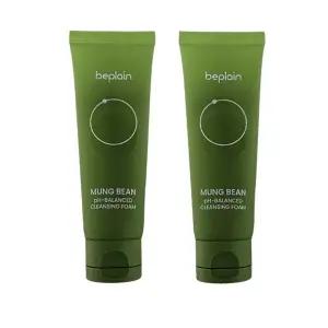 비플레인 녹두 약산성 클렌징폼 160ml 2개