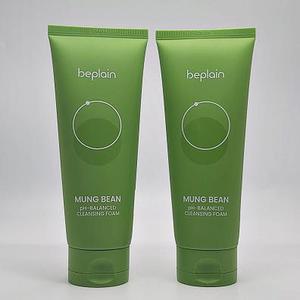 비플레인 녹두 약산성 클렌징폼 160ml+160ml (1+1) 총 320ml (AD)