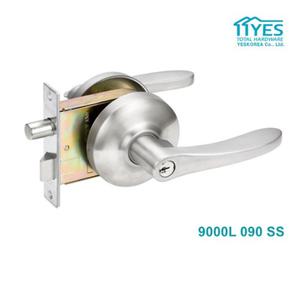 스텐현관문손잡이 9000L 090 SS 아파트 방화문 컨테이너 호텔 고시텔 병원 학교 도어락 실린더 문고리 문손