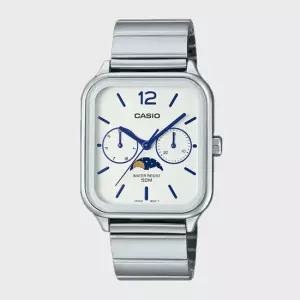 CASIO 카시오 MTP-M305D-7A 문페이즈 빈티지 화이트 메탈 남성시
