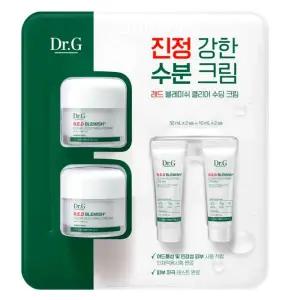미라클하우스 닥터지 Dr.G 레드 블레미쉬 시카 수딩 클리어 수분 크림 4종세트 120ml 50mlx2개+10mlx2개 기