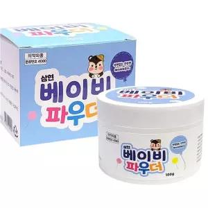 [보리보리/땡큐온]삼현 토닥 베이비파우더 보송보송 부드럽게 100ml