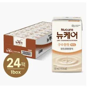 | 웰라이프 | 뉴케어 미니 구수한맛 150ml x 24팩 미네랄 단백질 고단백 비타민 식이섬유 합성첨가물제로